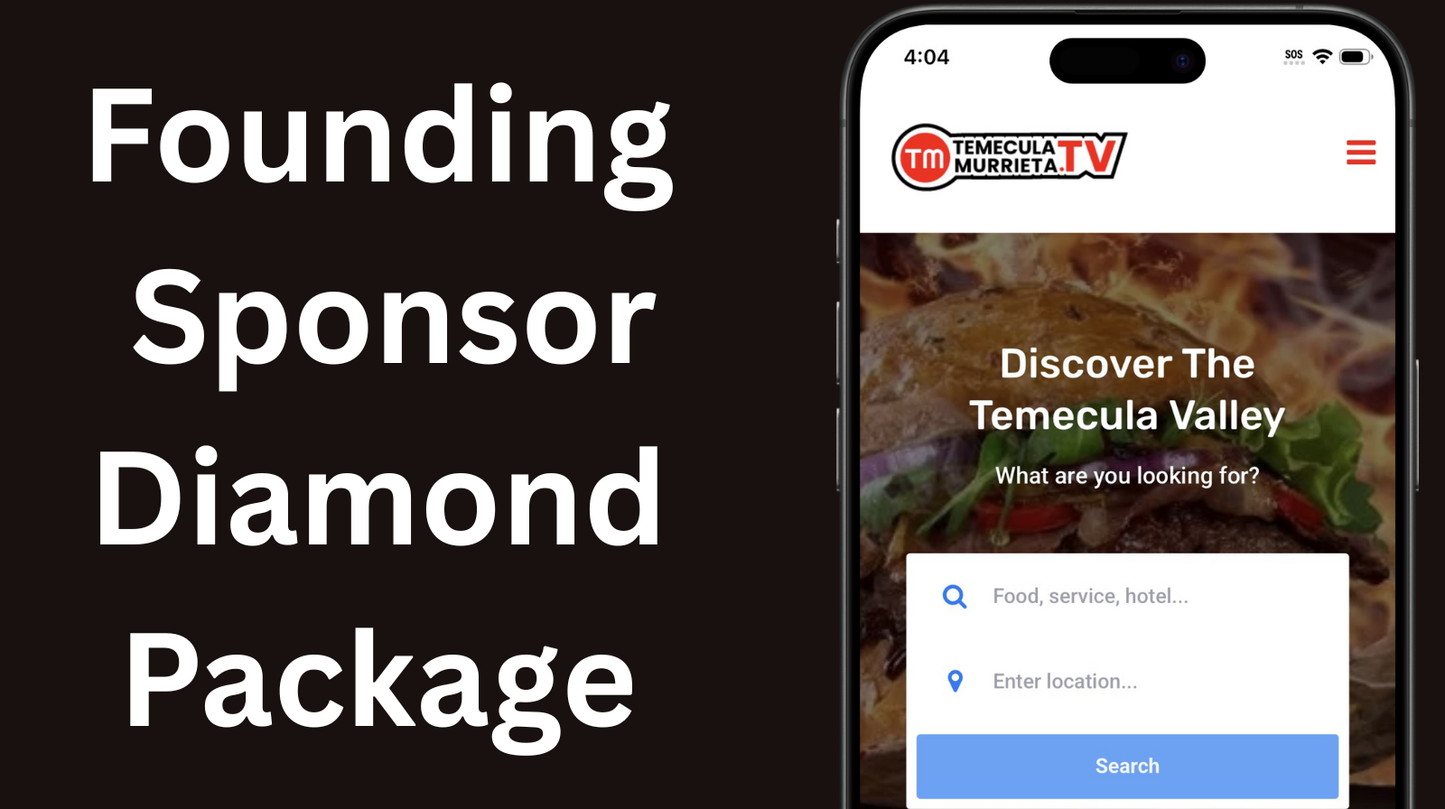 Diamond Founding Sponsor (1 Available)